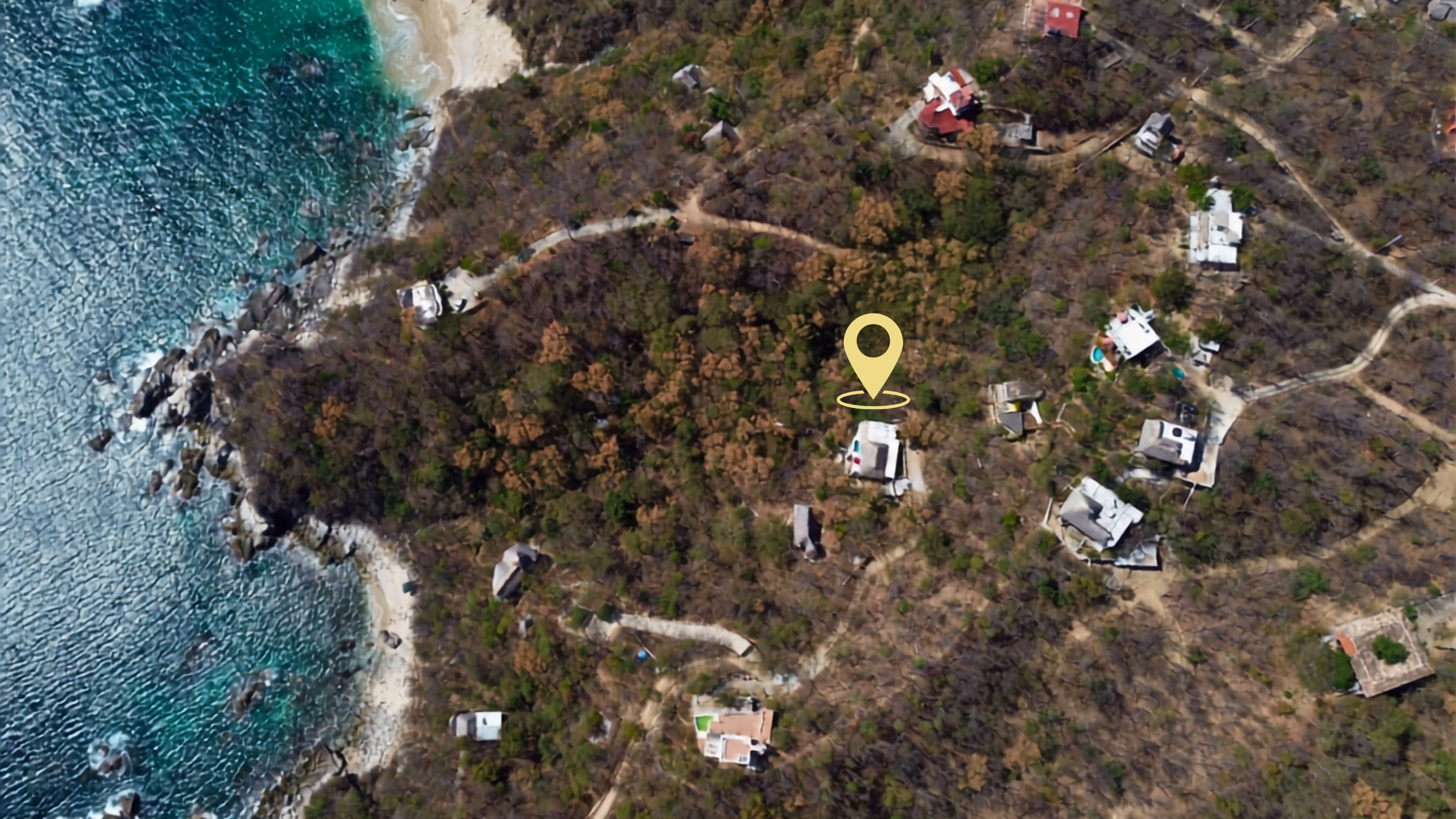 Großzügiges Grundstück mit Meerblick, nahe Zipolite und Mazunte